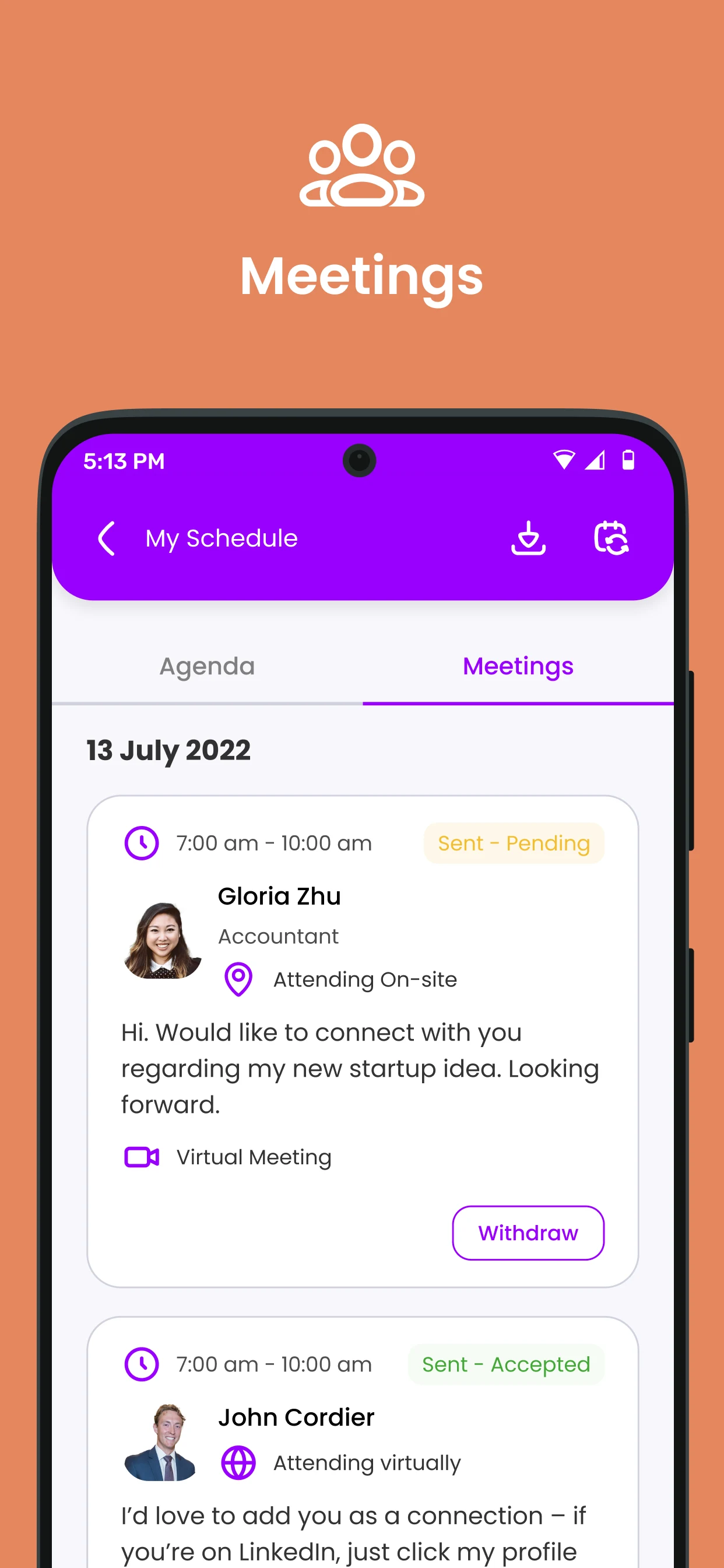 Merative Events screenshot